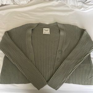 Abercrombie & Fitch matching cardigan and tank set LIKE NEW NEVER WORN
